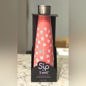 Sip by Swell cat pattern 🐈